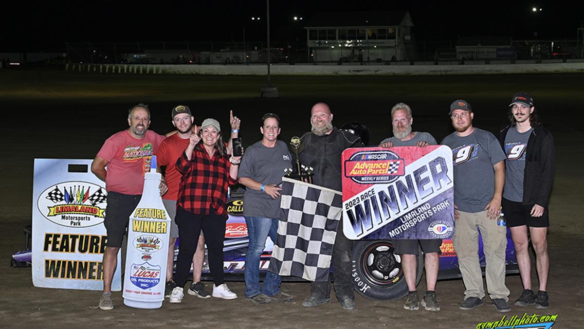 Dussel wins Allison Memorial, Sherman and Catterene split Modified features, and Rassel wins 3rd stock feature in a row at Limaland