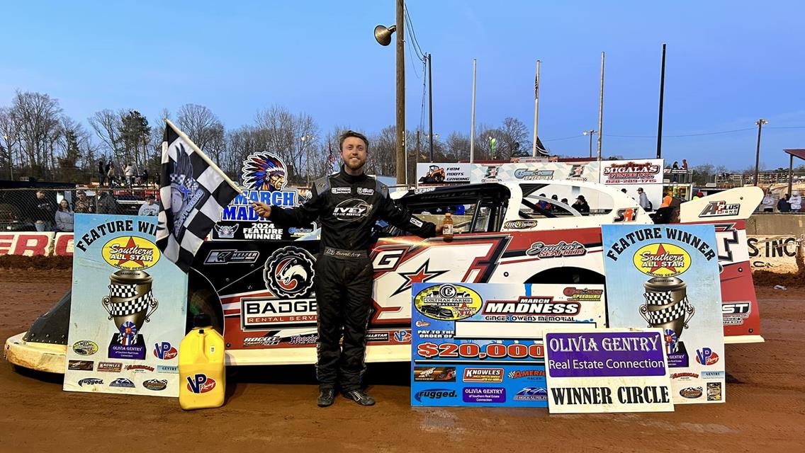 Cherokee Speedway (Gaffney, SC) – Coltman Farms Southern All Star Series – March Madness – March 3rd, 2024. (Jack Cofer Photo)