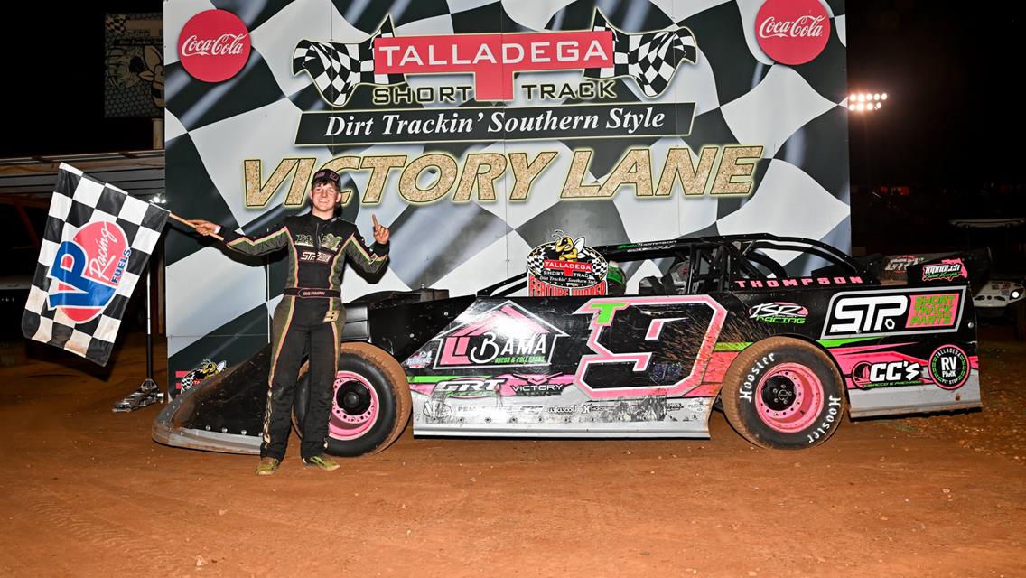 Rainey, Thompson, and Gray Shine During NASCAR Weekend at Talladega
