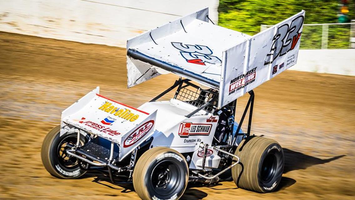 Van Dam Charges to Runner-Up Result at Grays Harbor Raceway