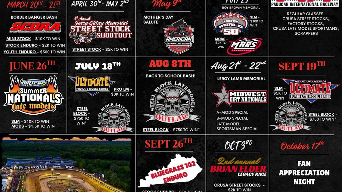 Exciting Schedule Announced for 2026