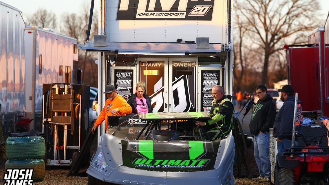 I-75 Raceway (Sweetwater, TN) – Hunt the Front Super Dirt Series – Championship Kickoff – March 8th, 2025. (Josh James Artwork)