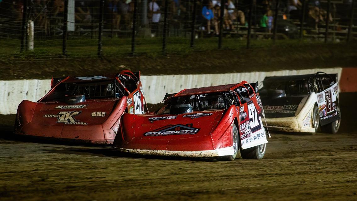I-80 Speedway (Greenwood, NE) – Lucas Oil Late Model Dirt Series – Imperial Tile Silver Dollar Nationals – July 22nd-24th, 2022. (Heath Lawson photo)