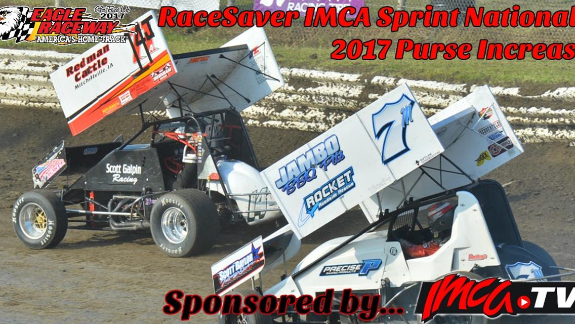 Sprint Nationals purse increases again in 2017!