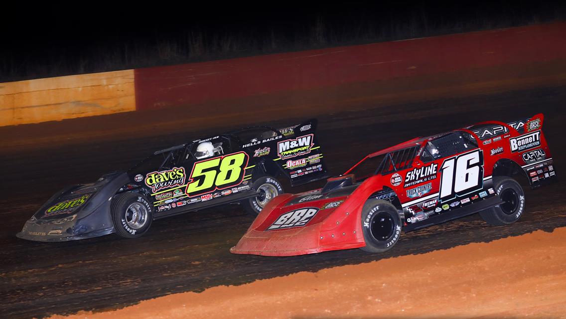 Smoky Mountain Speedway (Maryville, TN) - World of Outlaws Morton Buildings Late Model Series - Tennessee Tipoff - March 6th, 2021. (Josh James Artwork)