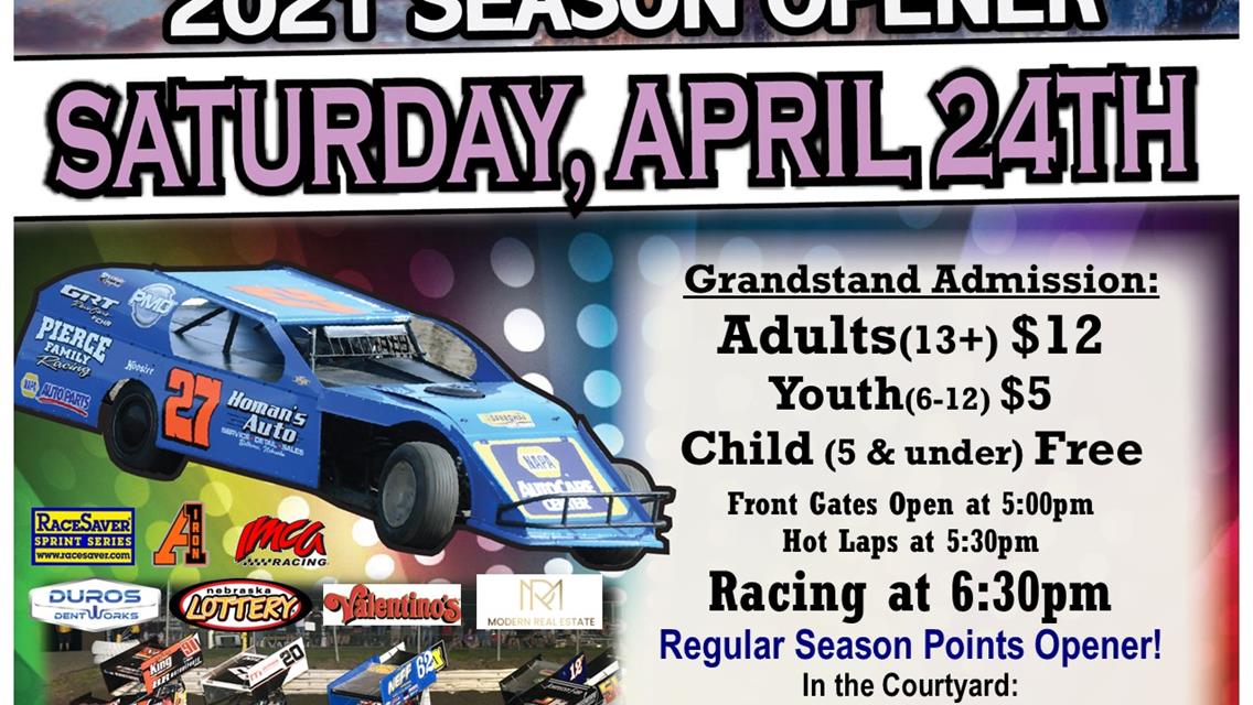 Slight Schedule Change: Trailer Races will be on June 17th after the races