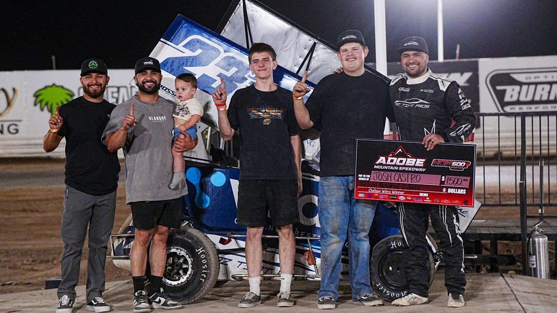 Castro, Cambensy, and Ferneau Finish First at Adobe Mountain Speedway with NOW600 Cactus Region!
