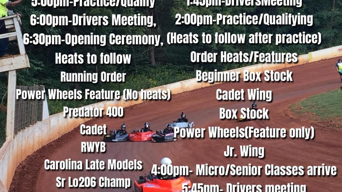 Schedule: 3rd Annual Chad Bush Clash