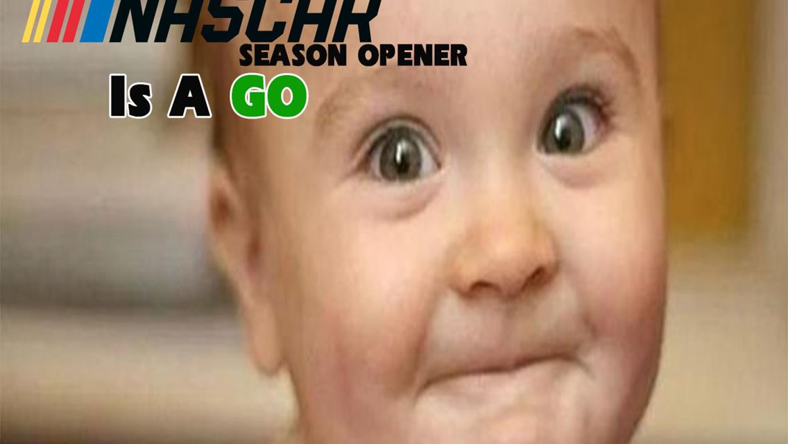 Saturday Night&#39;s NASCAR Opener Is ON  and we are good to go tonight!