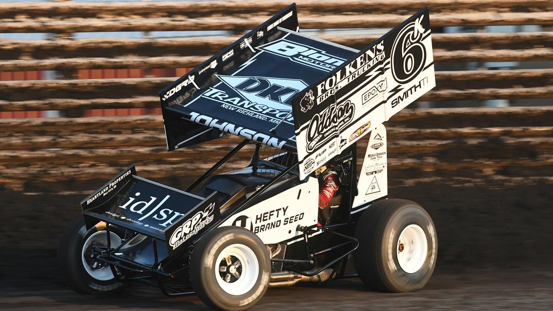 Kaleb Johnson Takes Two Rough Tumbles During Knoxville Nationals