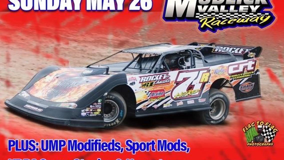 Valvoline American Late Model Iron-Man Series Fueled by VP Racing Fuels Makes First-Ever Visit to Mudlick Valley Raceway for Story Realty 40 on Sunday