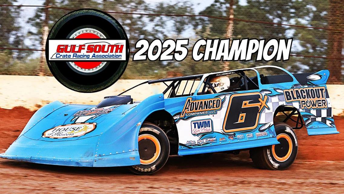 Rob Litton Repeats as Gulf South Crate Racing Association Champion