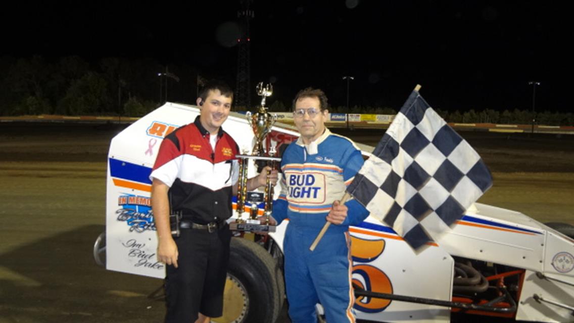 FREDDY BRIGHTBILL WINS VINTAGE - ROBERT REED REPEATS IN SLIDE FOR 5