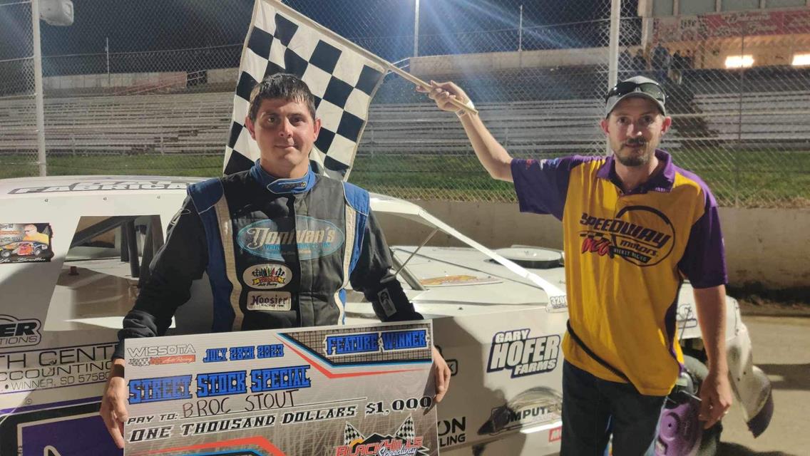 $1,000 to win Wissota Street Stock Special winners