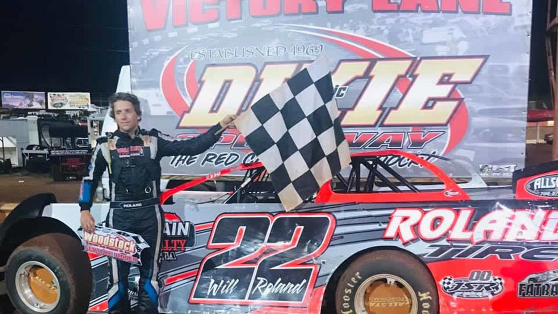 Will Roland bags first win of the season at Dixie Speedway