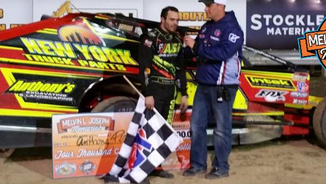 Melvin L. Joseph Race Summary - Georgetown Speedway March 12, 2016