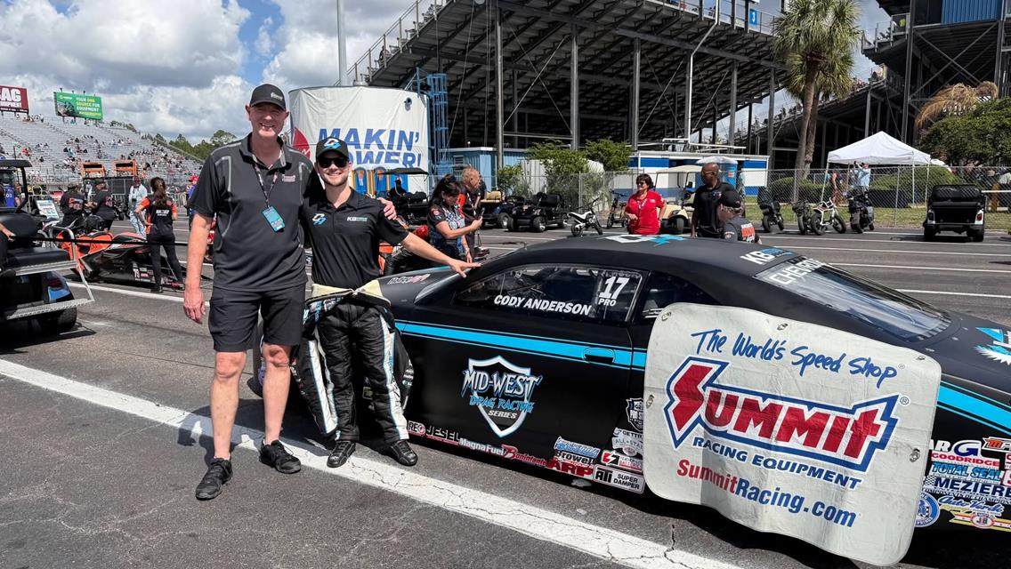 Cody Anderson, KB Titan debut MWDRS Branded Pro Stock Car at Gatornationals
