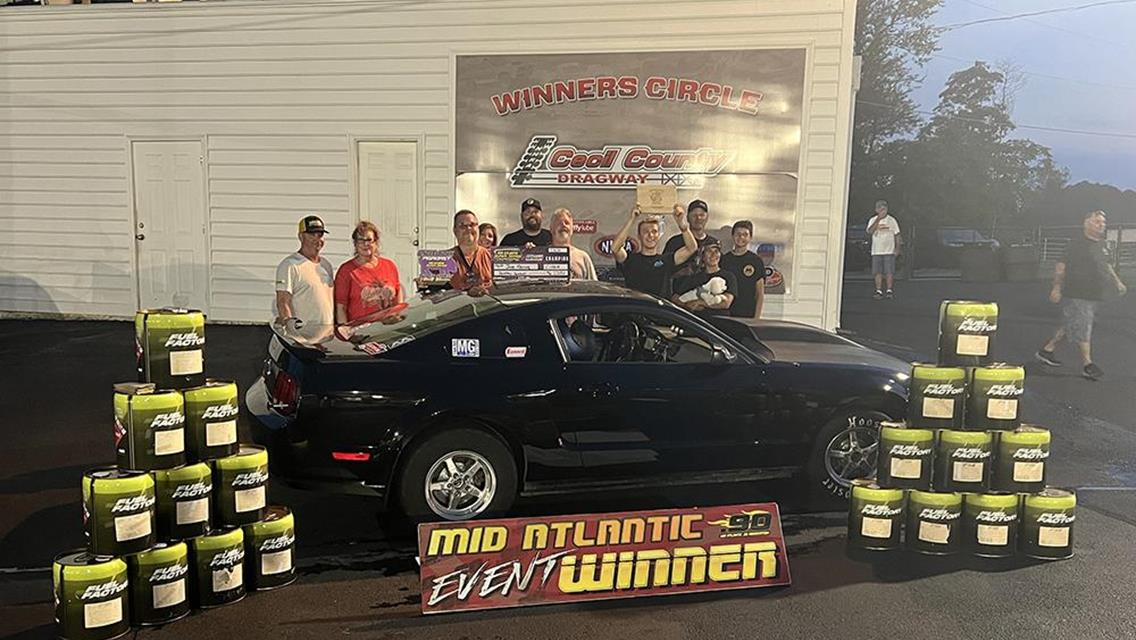 Mid Atlantic .90 Association Uncle Buck Stack and Paone Double Up in Jrs Morehead and Stalba take wins at Cecil County