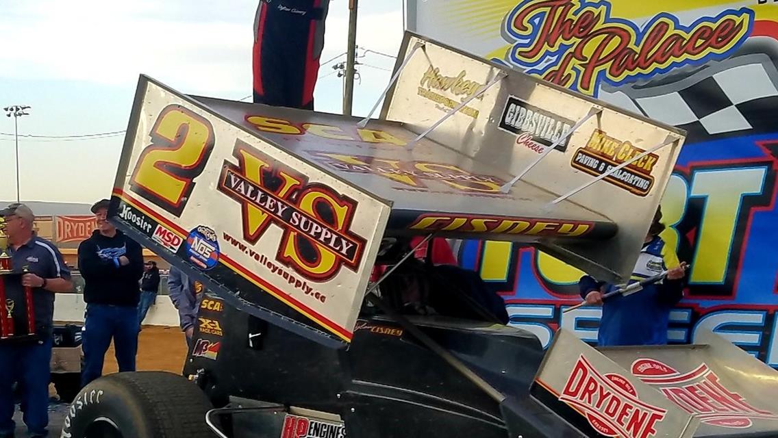 Cisney Produces First Feature Win of Year During Season Debut in Cowman Sprint Car