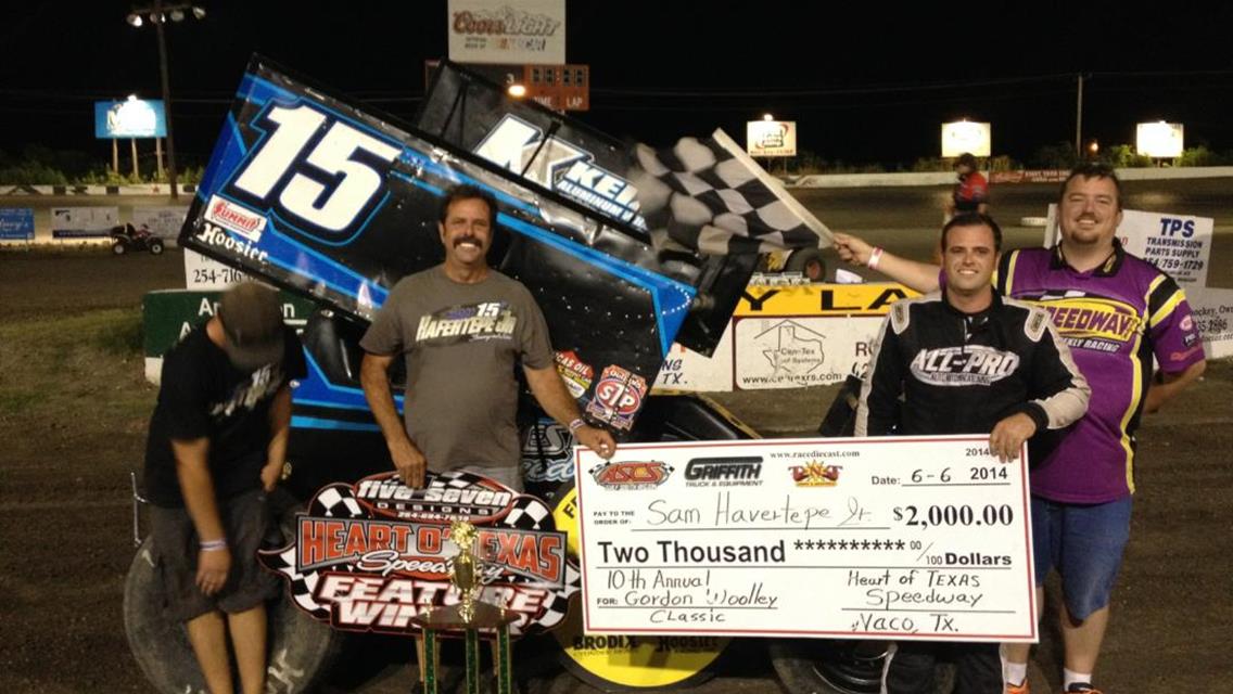 Sam Hafertepe, Jr. Races Away with the Heart O&#39; Texas