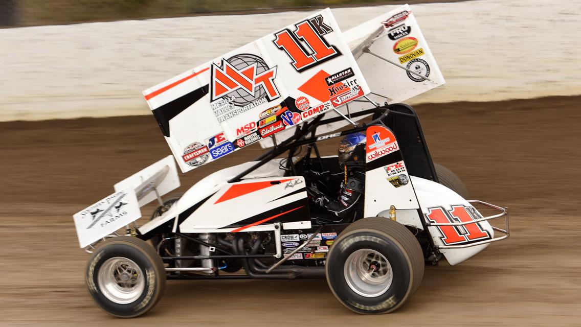 Kraig Kinser Kansas Bound and Looking for Momentum as Season Nears End