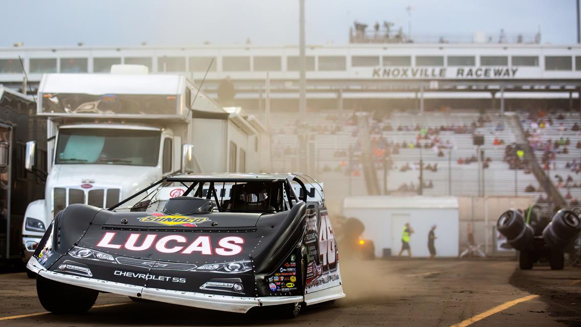 Knoxville Raceway (Knoxville, IA) – Lucas Oil Late Model Dirt Series – Knoxville Nationals – September 15th-17th, 2022. (Heath Lawson photo)