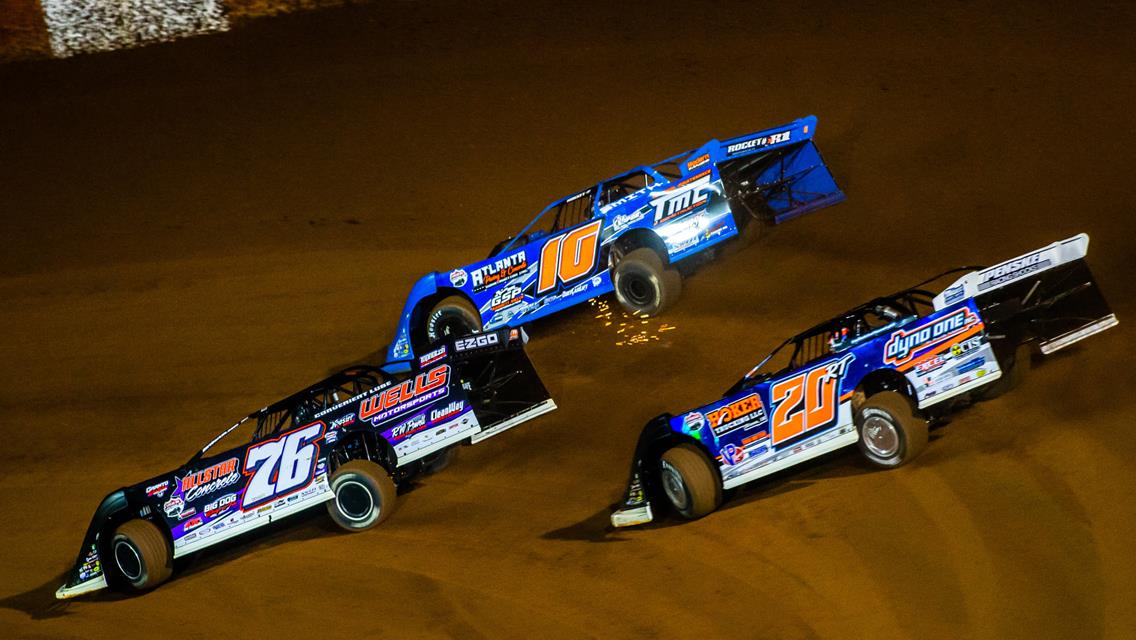 Dixie Speedway (Woodstock, Ga.) – Lucas Oil Late Model Dirt Series – Dixie Shootout – October 9th, 2021. (Heath Lawson photo)