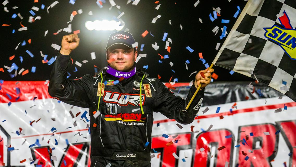 O’Neal Wins at I-70 in Inaugural Lucas Oil Visit