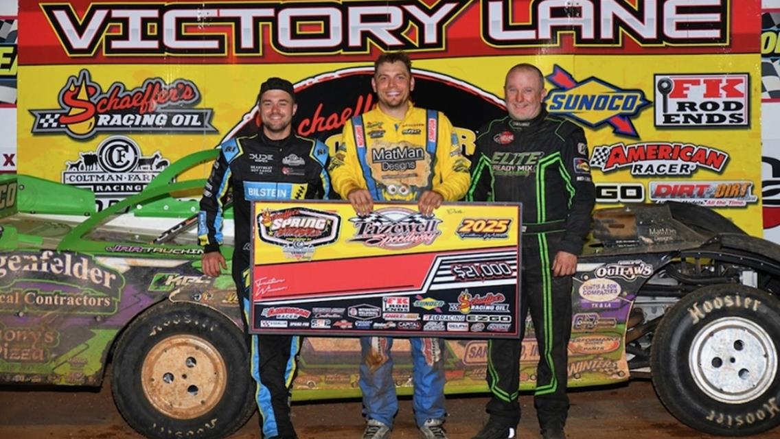 Tazewell Speedway (Tazewell, TN) – Schaeffer&#39;s Oil Spring Nationals – Lil&#39; Bill Corum Memorial – April 19th, 2025. (Michael Moats photo)