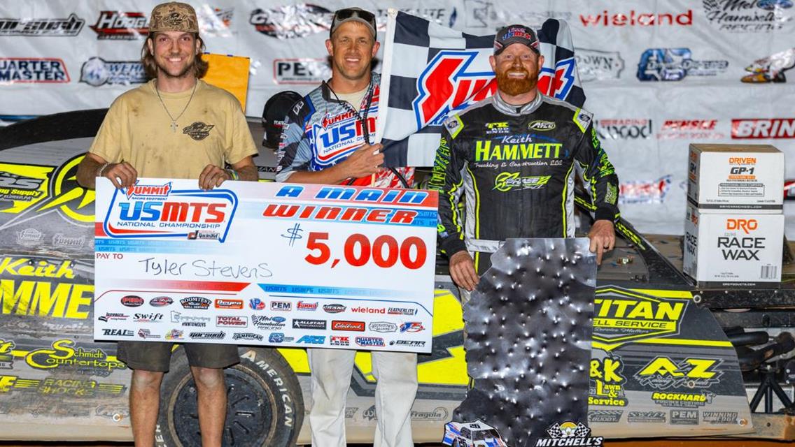 Stevens Scores First Career USMTS Victory at Mitchell’s Motorplex