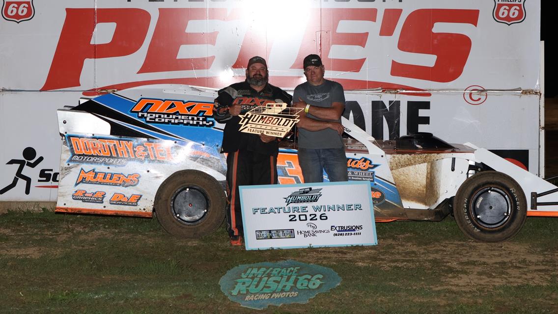 Burrell, Kidwell Snag Wins at Humboldt Speedway