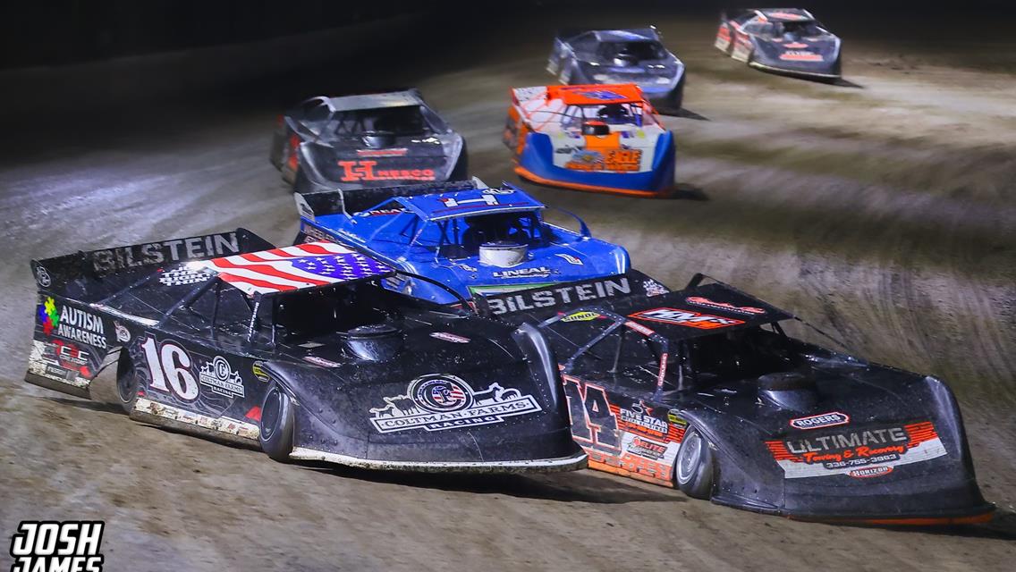 Volusia Speedway Park (De Leon Springs, FL) – World of Outlaws Late Model Series – DIRTcar Nationals – February 9th-14th, 2026. (Josh James Artwork)