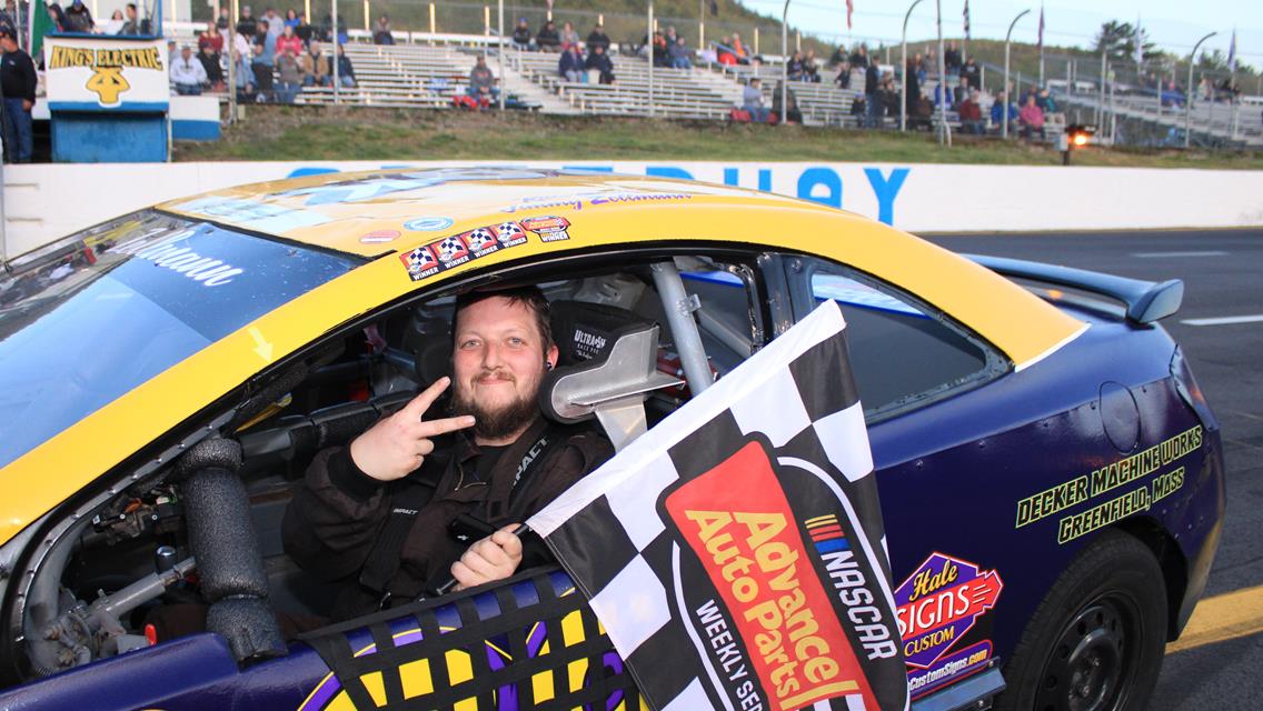 ZULLO, TEMPLETON, ZELLMAN WIN OPENER AT MONADNOCK SPEEDWAY