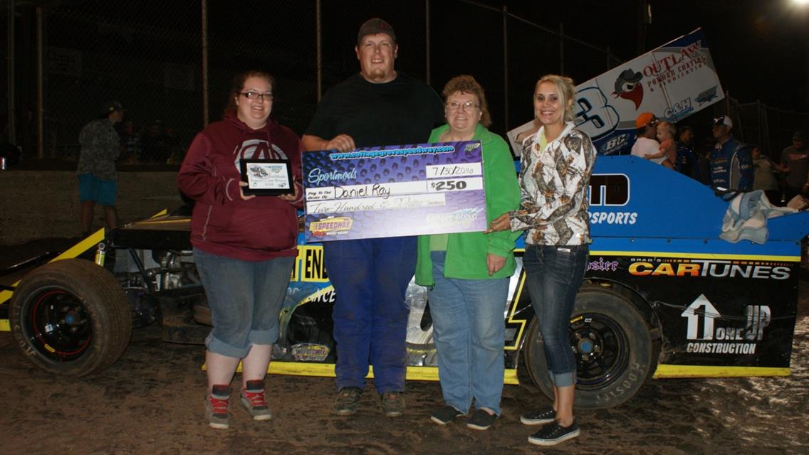 Pierce Wins CGS Froggy 44; D. Hibbard, Brewster, And Ray Also Achieve Victories