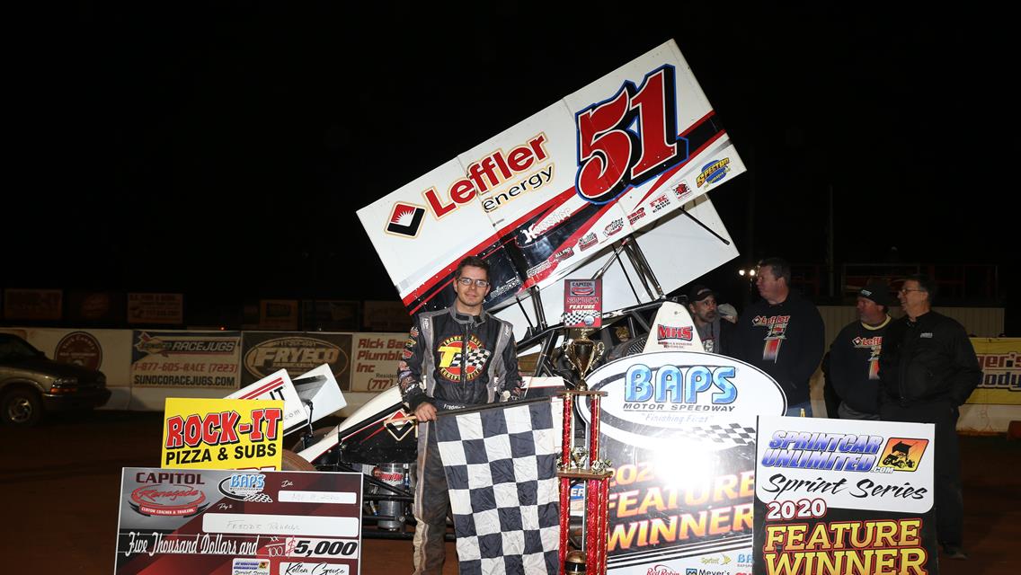 Freddie Rahmer Closes Out 2020 Season with Sprint Showdown Win at BAPS