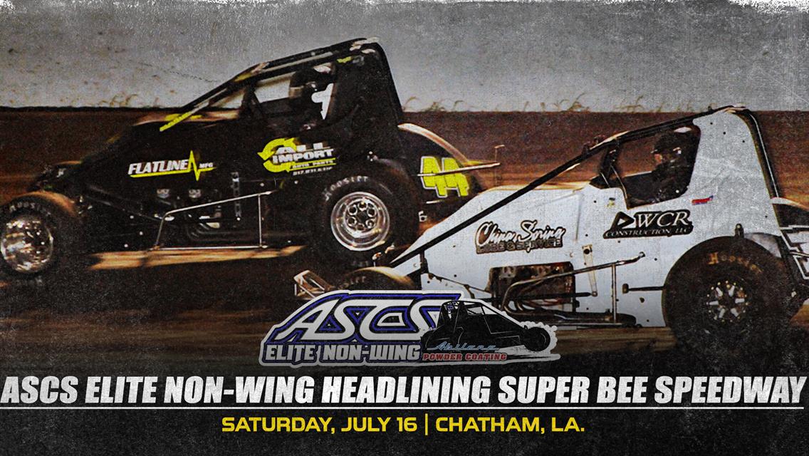 ASCS Elite Non-Wing Headlining Super Bee Speedway On Saturday