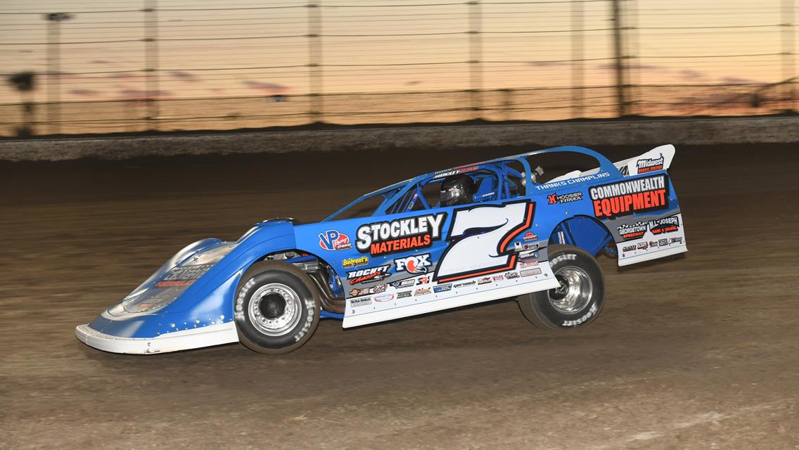 Robinson logs lap time at Georgetown