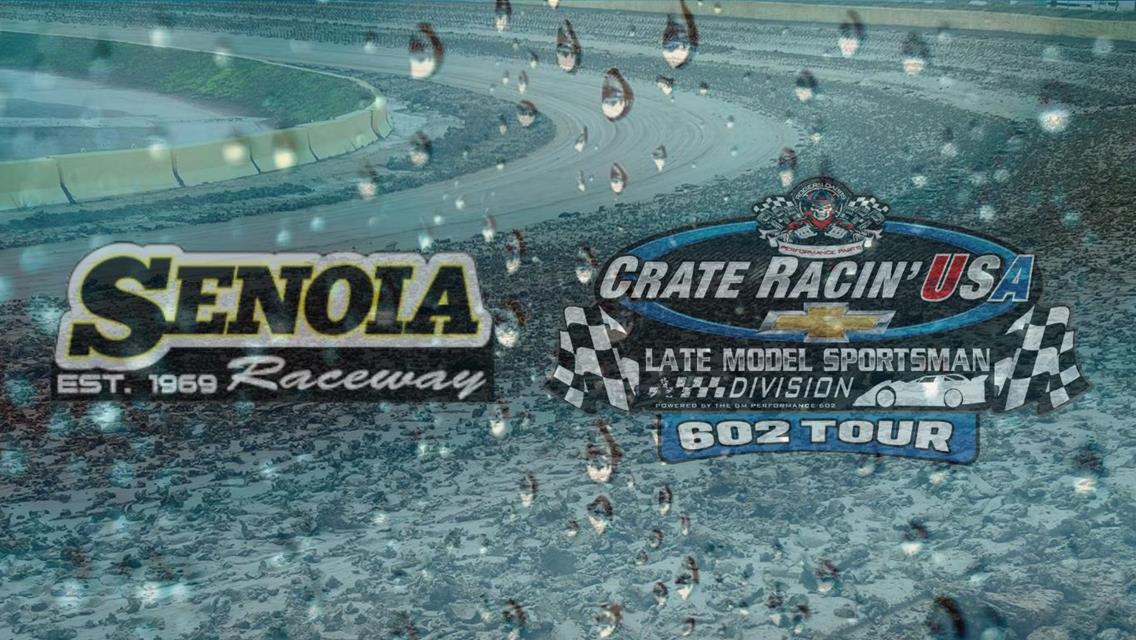 CRUSA Late Model Sportsman Tour at Senoia Raceway Postponed Due to Weather