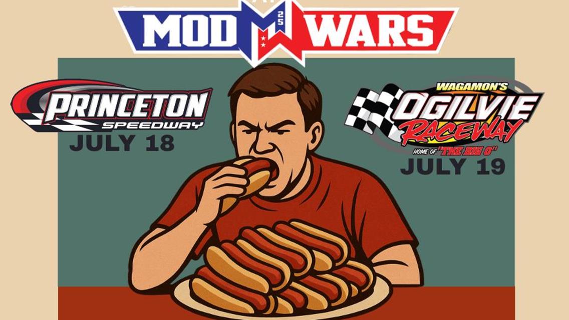 Sign up NOW for HOT DOG EATING CONTEST at MOD WARS