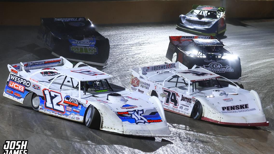 Senoia Raceway (Senoia, GA) – FloRacing Night in America – Peach State Classic – November 14th-15th, 2025. (Josh James Artwork)