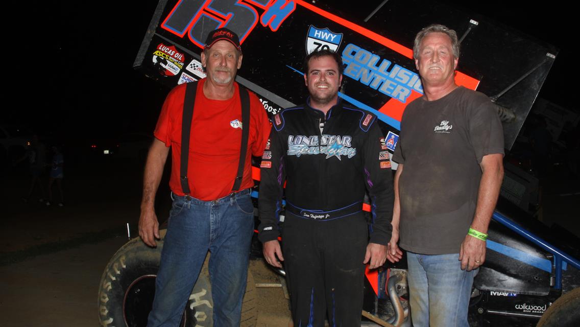 He&#39;s Back! Sam Hafertepe, Jr. Tops ASCS Red River at Outlaw Motor Speedway