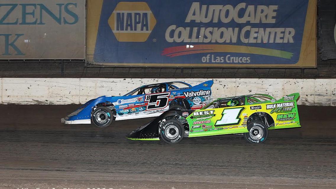 Vado Speedway Park (Vado, NM) – Wild West Shootout – January 8th-9th, 2022. (Mike Ruefer photo)