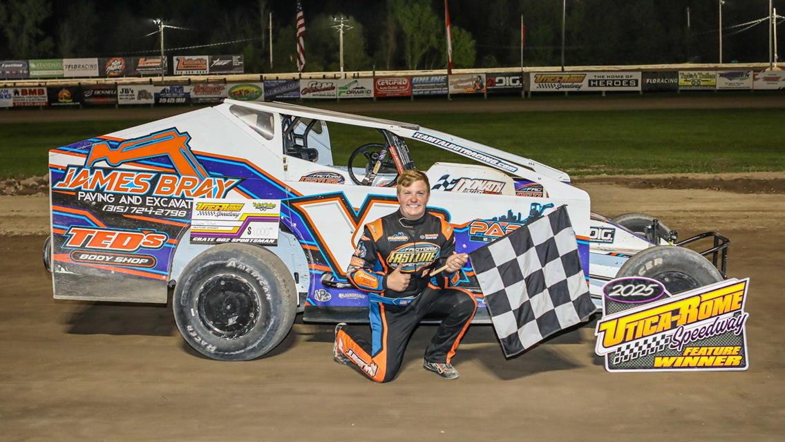SHEPPARD TAKES THRILLING MODIFIED WIN ON TAYLOR&#39;S TRAILERS NIGHT AT UTICA-ROME
