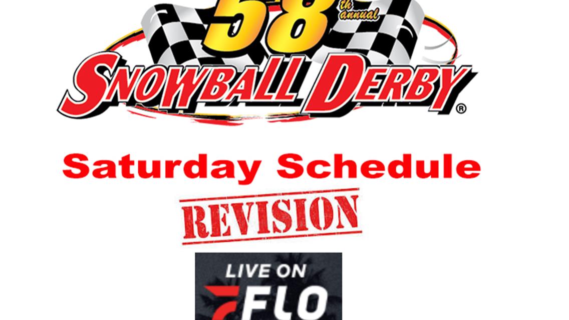 Detailed Revised Saturday Schedule