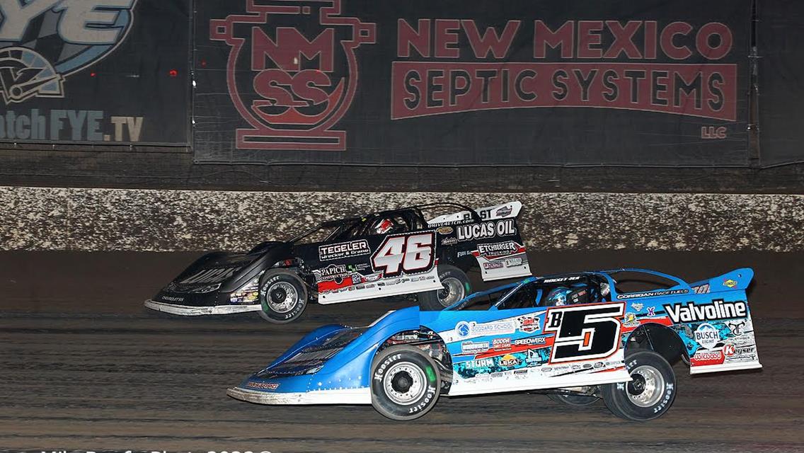 Vado Speedway Park (Vado, NM) – Wild West  Shootout – January 16th, 2021. (Mike Ruefer photo)
