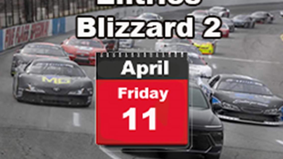 Powerhouse Line-up of Early Entries for  Friday Blizzard 100