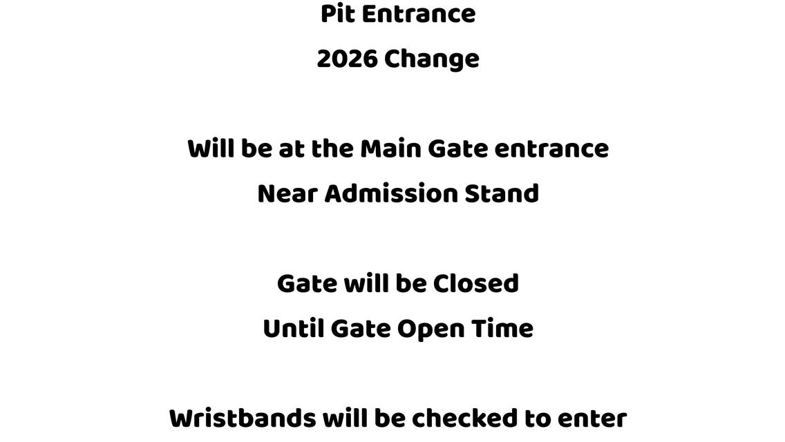 Important Changes to Parking at Potomac Speedway for Fans