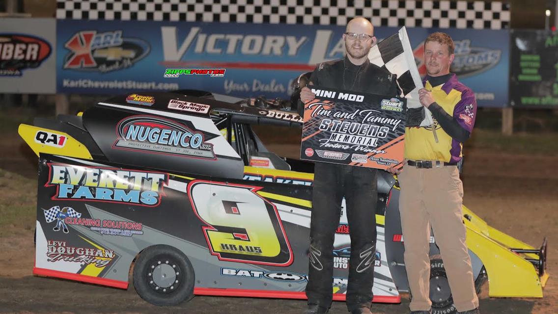 Ward Dominant at Stevens Memorial