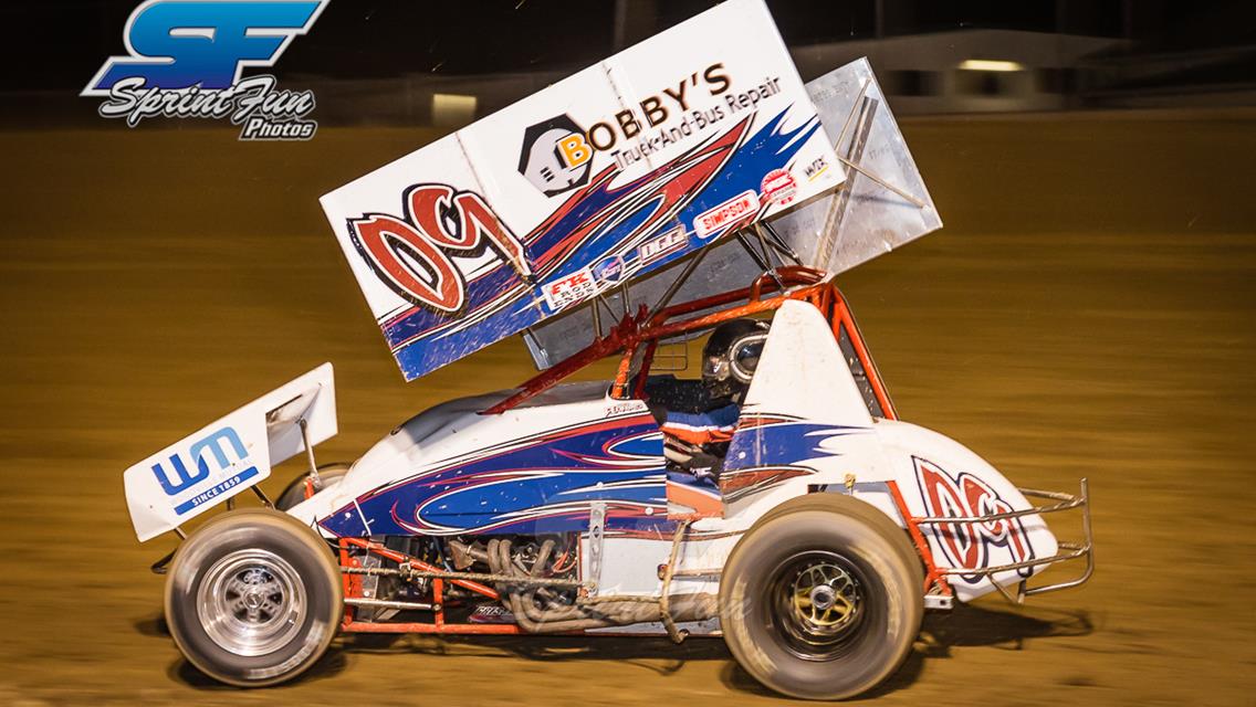Adams Overcomes Flip for Best Finish of the Season at Attica Raceway Park