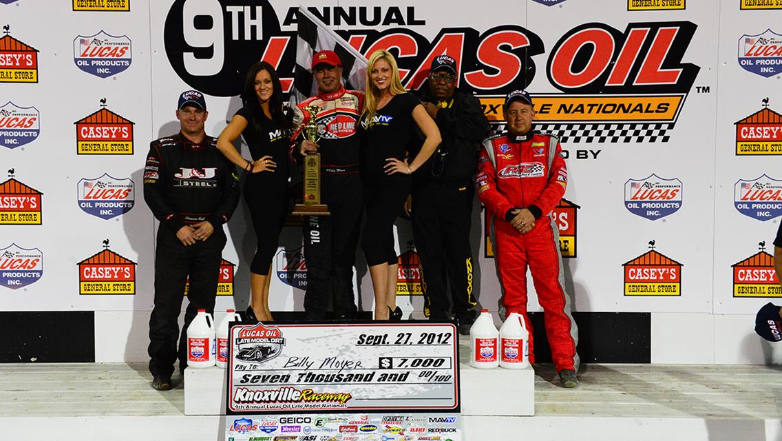 Billy Moyer Best in Opening Night of Lucas Oil Late Model Knoxville Nationals